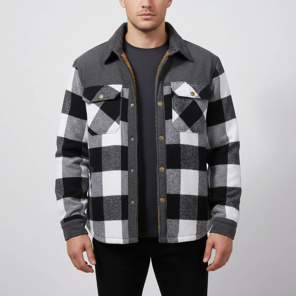 Nordspur | Insulated Flannel Shirt Jacket