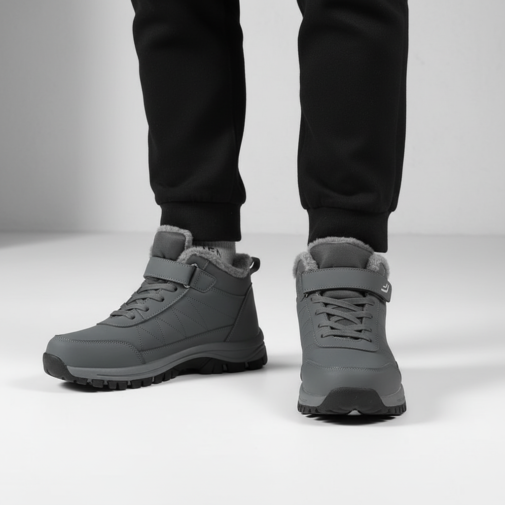 Nordspur | Insulated Velvet Ankle Boots