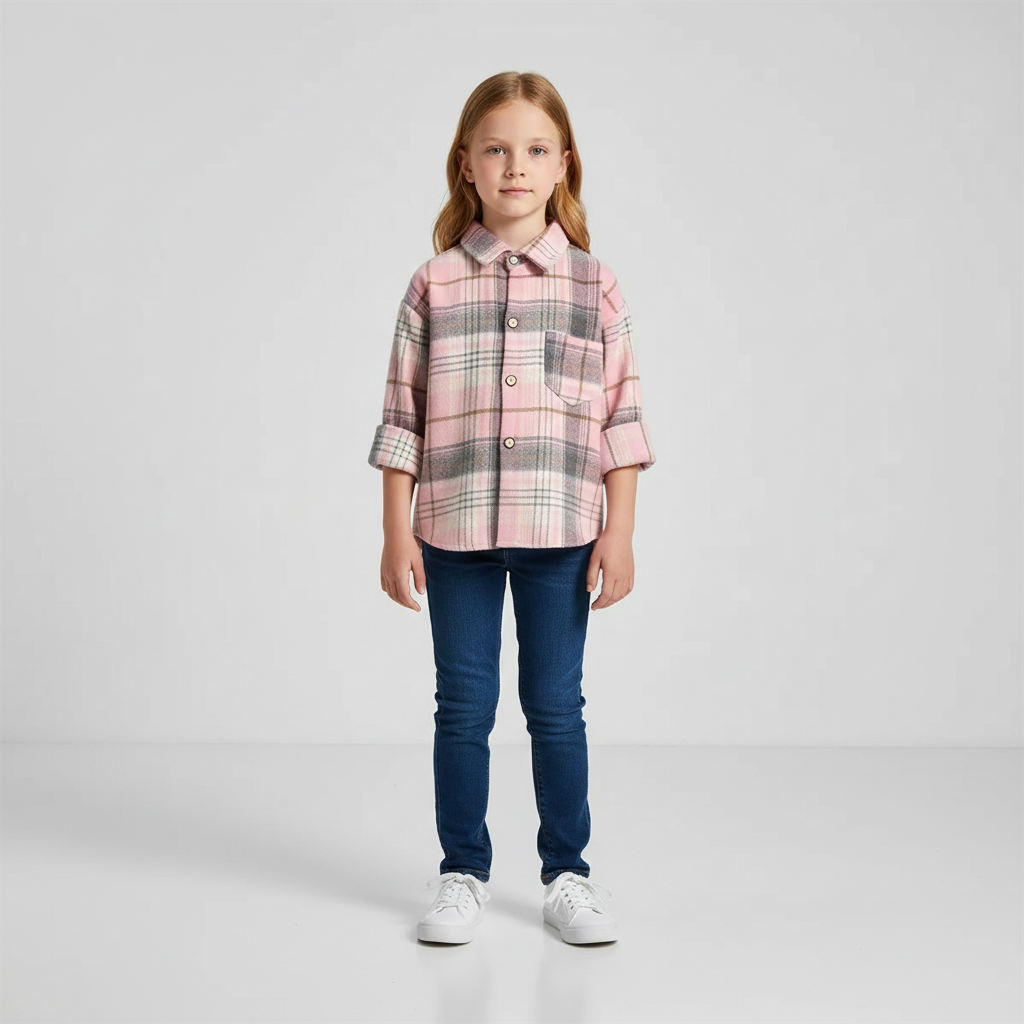 Nordspur | Kids Long Sleeve Button Shirt