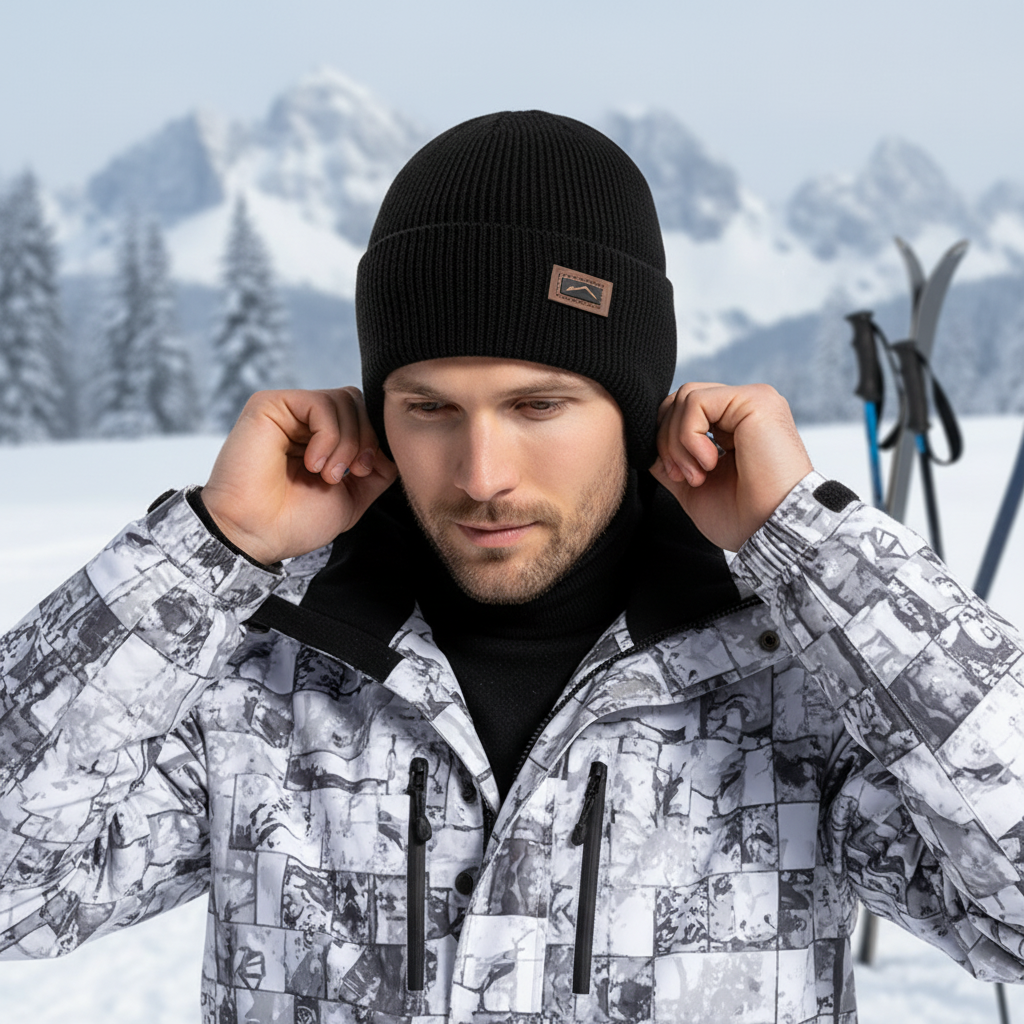 Nordspur | Knit Beanie With Earflaps