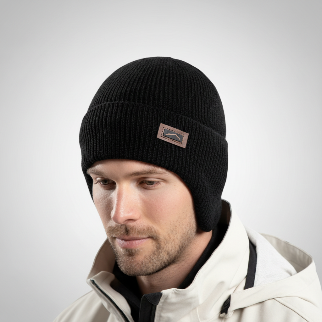 Nordspur | Knit Beanie With Earflaps