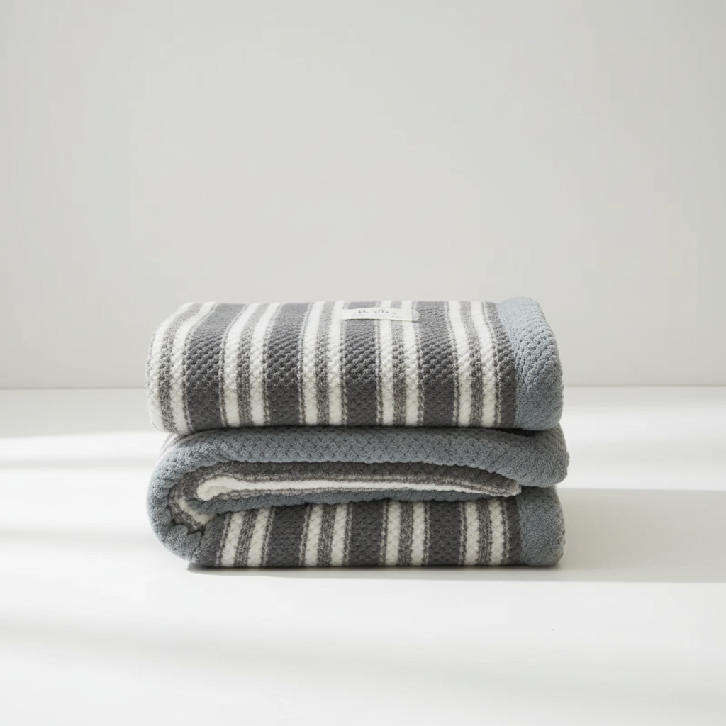Nordspur | Knitted Chenille Throw Blanket