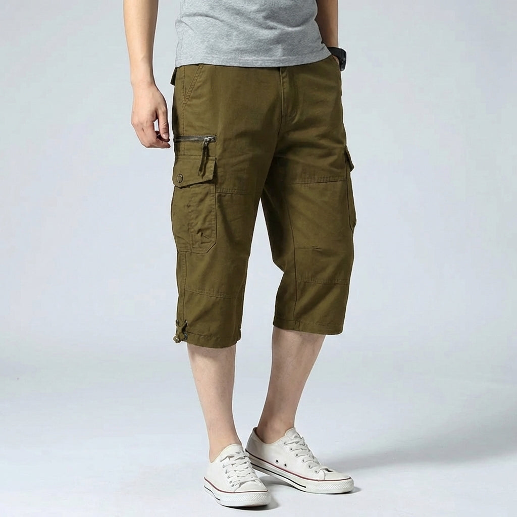 Nordspur | Kortivar Long Length Cargo Shorts