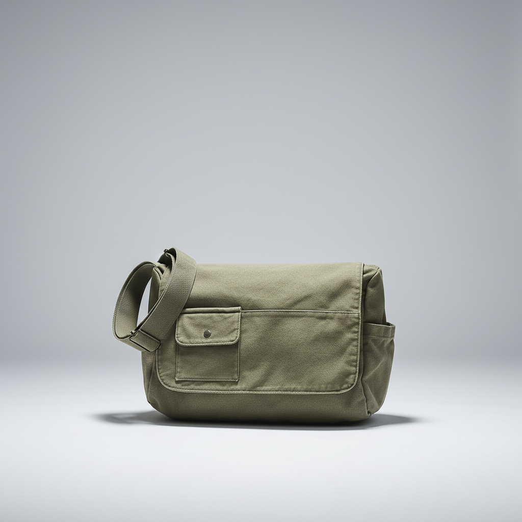 Nordspur | Large Canvas Messenger Bag