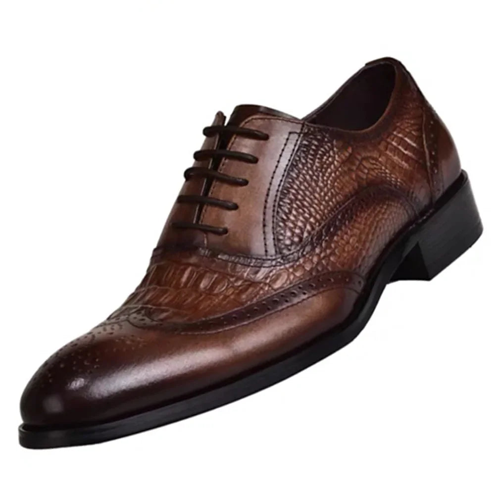 Nordspur | Leather Oxford Brogue Shoe