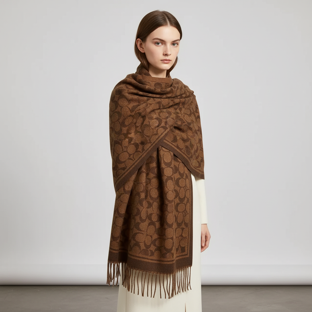 Nordspur | Long Fringe Winter Wrap
