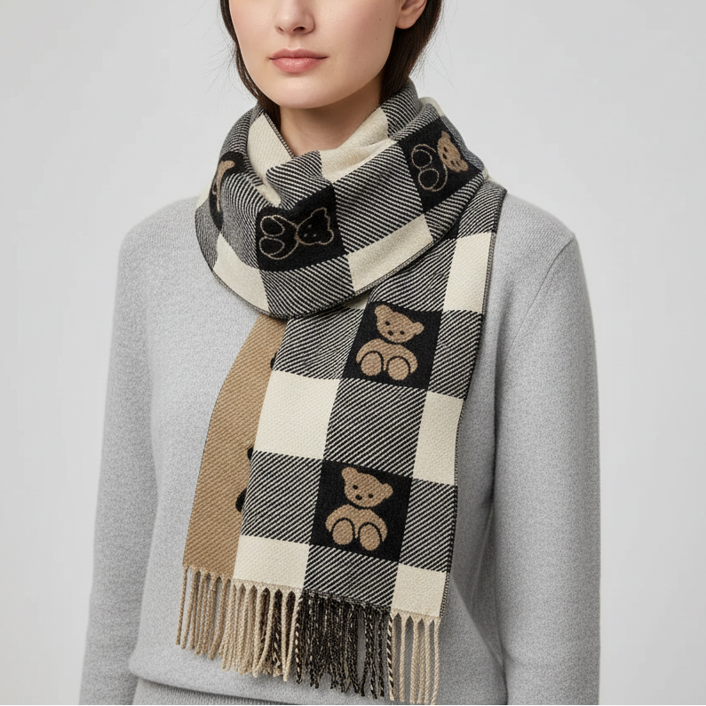 Nordspur | Long Printed Winter Scarf