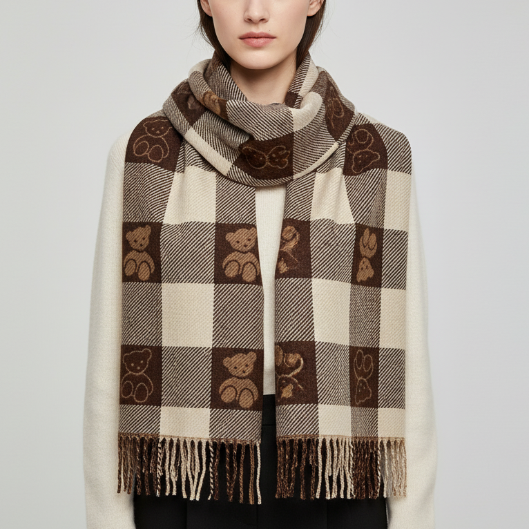 Nordspur | Long Printed Winter Scarf