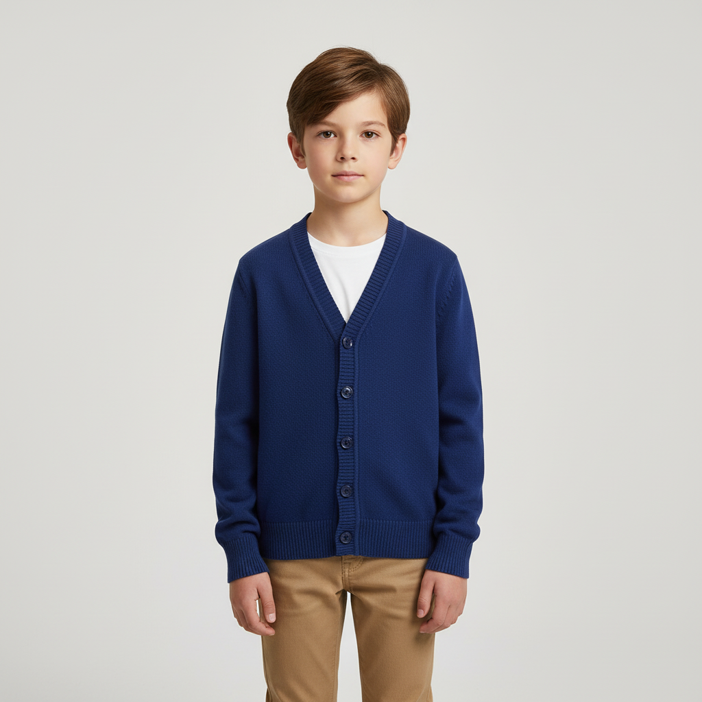 Nordspur | Long Sleeve Cotton Blend Cardigan