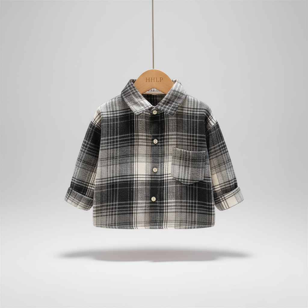 Nordspur | Long Sleeve Cotton Look Shirt