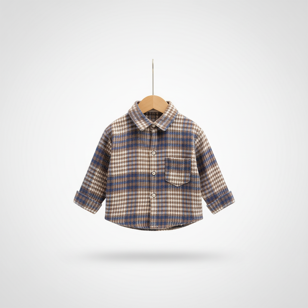 Nordspur | Long Sleeve Cotton Look Shirt