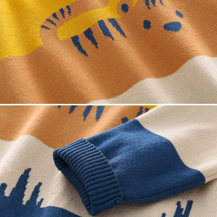 Nordspur | Long Sleeve Cotton Sweater