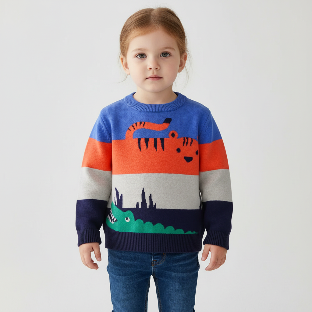 Nordspur | Long Sleeve Cotton Sweater