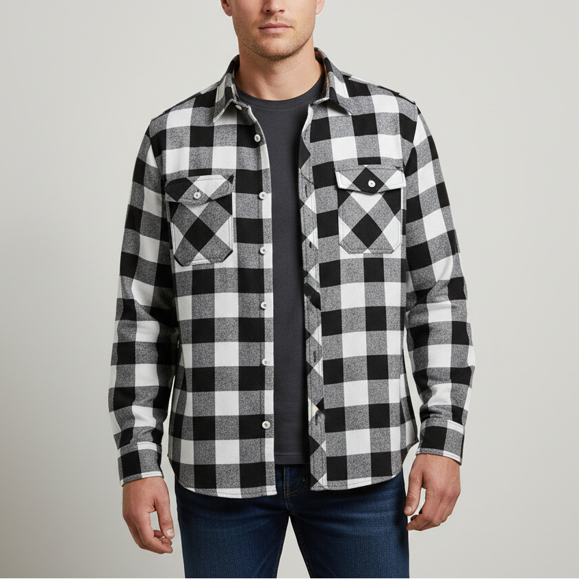 Nordspur | Long Sleeve Flannel Shirt