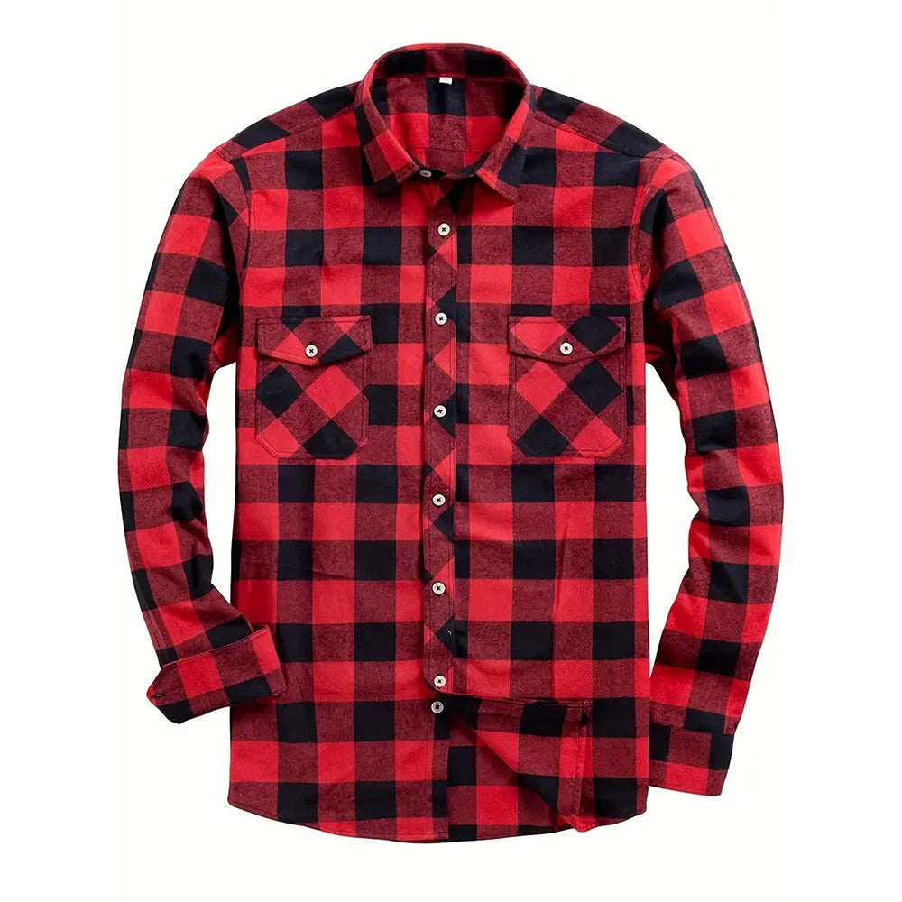 Nordspur | Long Sleeve Flannel Shirt