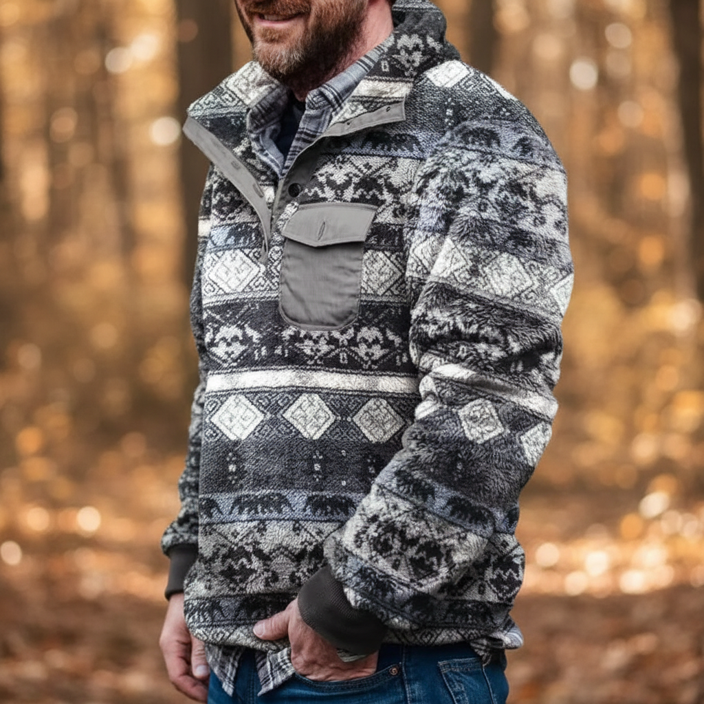 Nordspur | Long Sleeve Fleece Hoodie