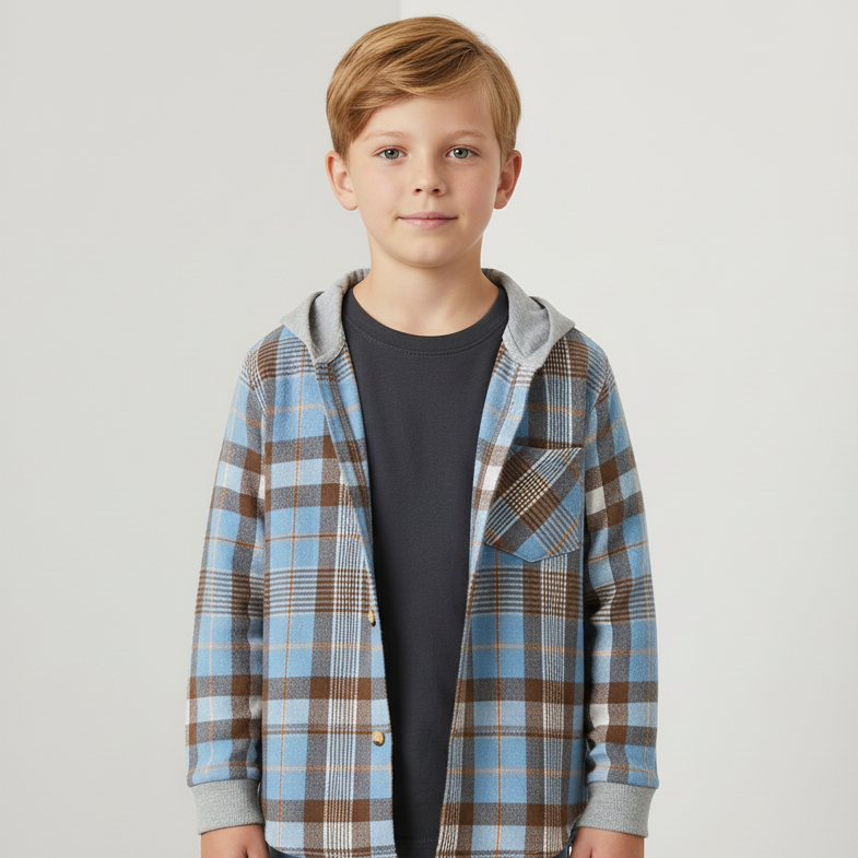 Nordspur | Long Sleeve Hooded Shirt