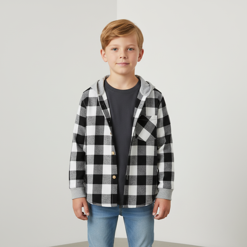 Nordspur | Long Sleeve Hooded Shirt