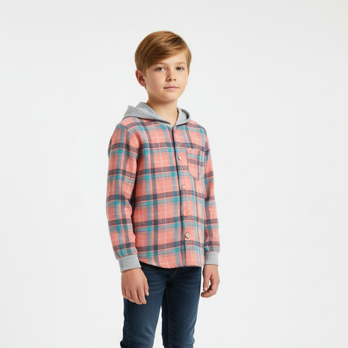 Nordspur | Long Sleeve Hooded Shirt