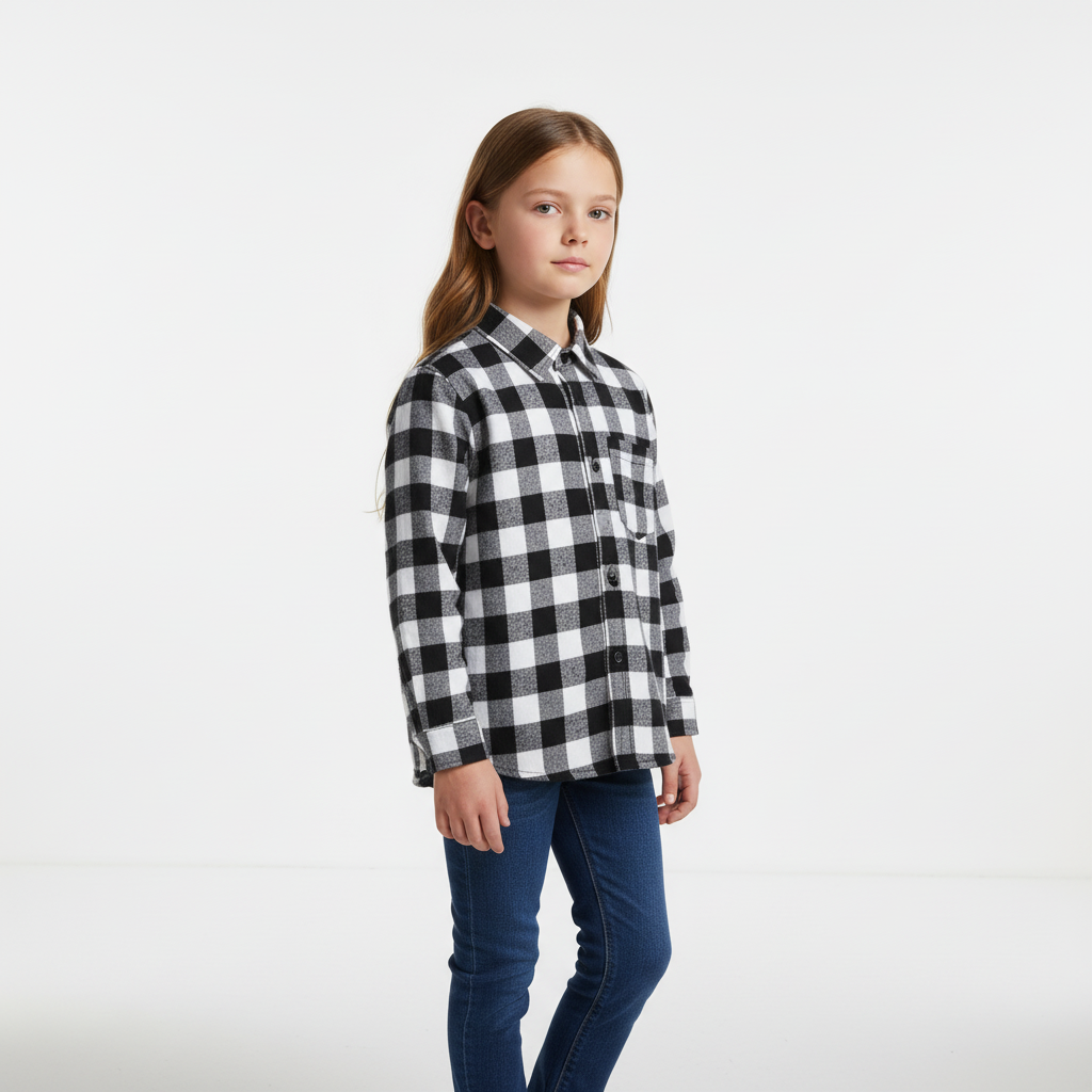 Nordspur | Long Sleeve Plaid Shirt