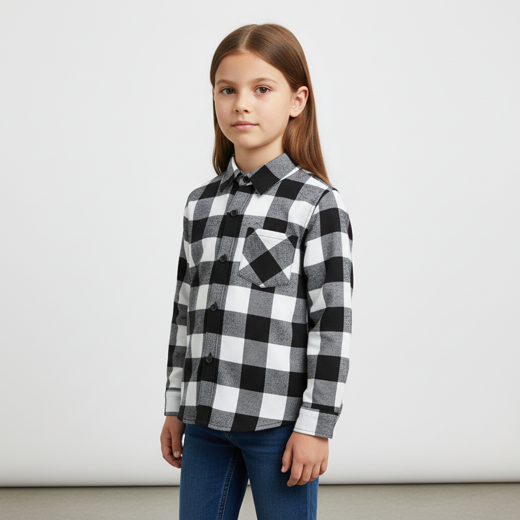 Nordspur | Long Sleeve Plaid Shirt