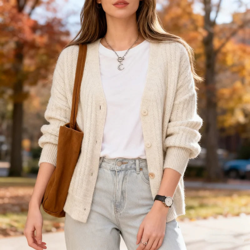 Nordspur | Loose Knit Cardigan