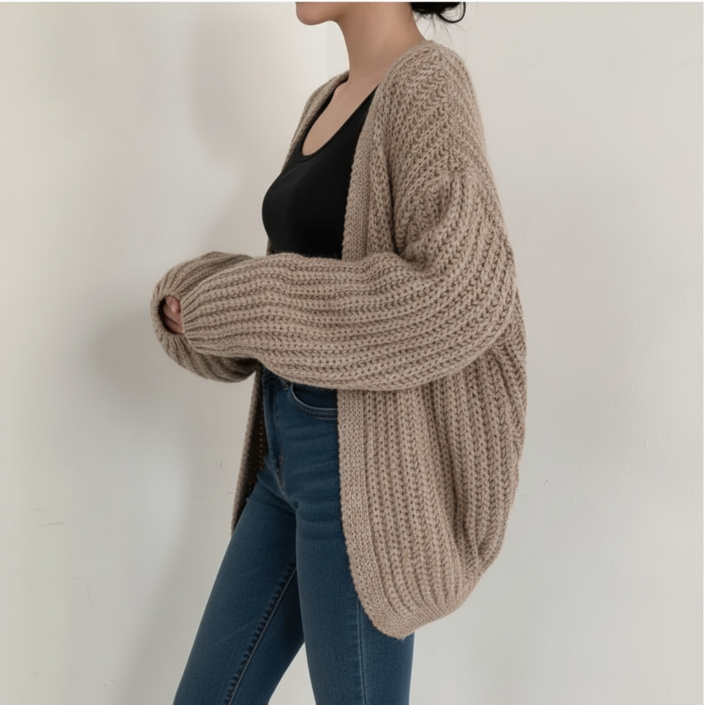 Nordspur | Loose Knit Cardigan Jacket