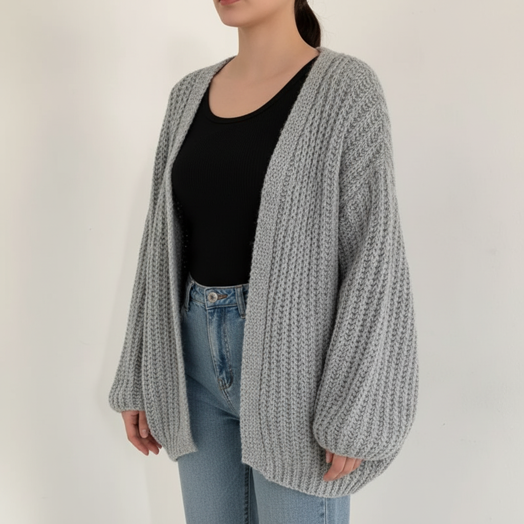 Nordspur | Loose Knit Cardigan Jacket
