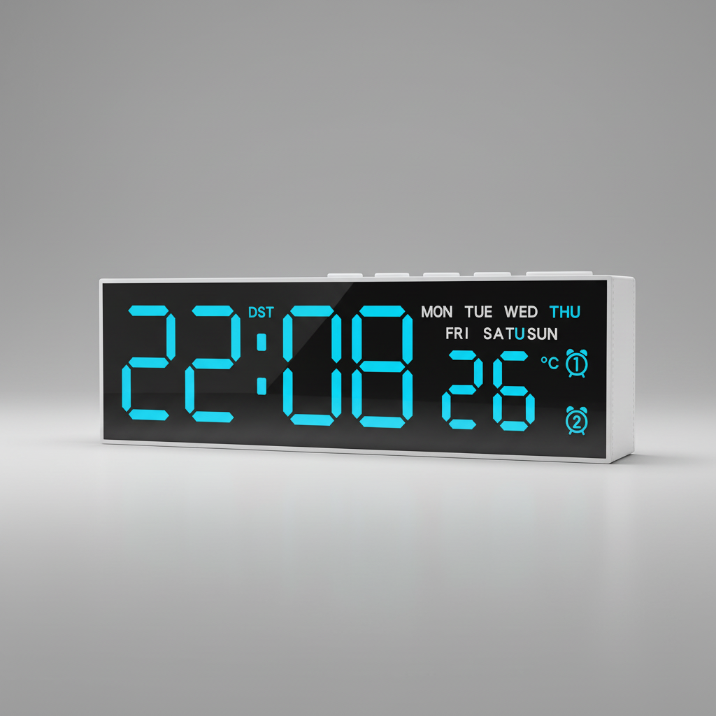 Nordspur | LumaChrono USB Powered Digital Alarm Clock