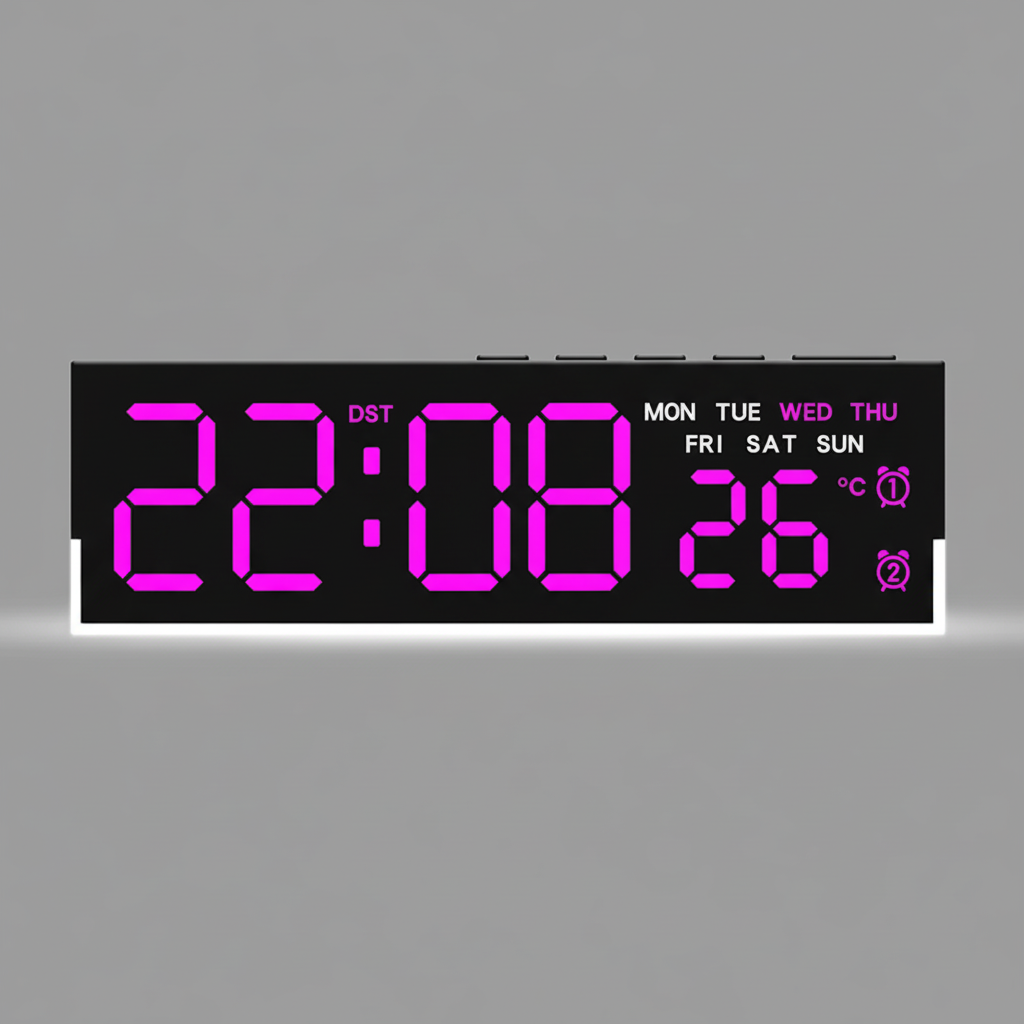 Nordspur | LumaChrono USB Powered Digital Alarm Clock