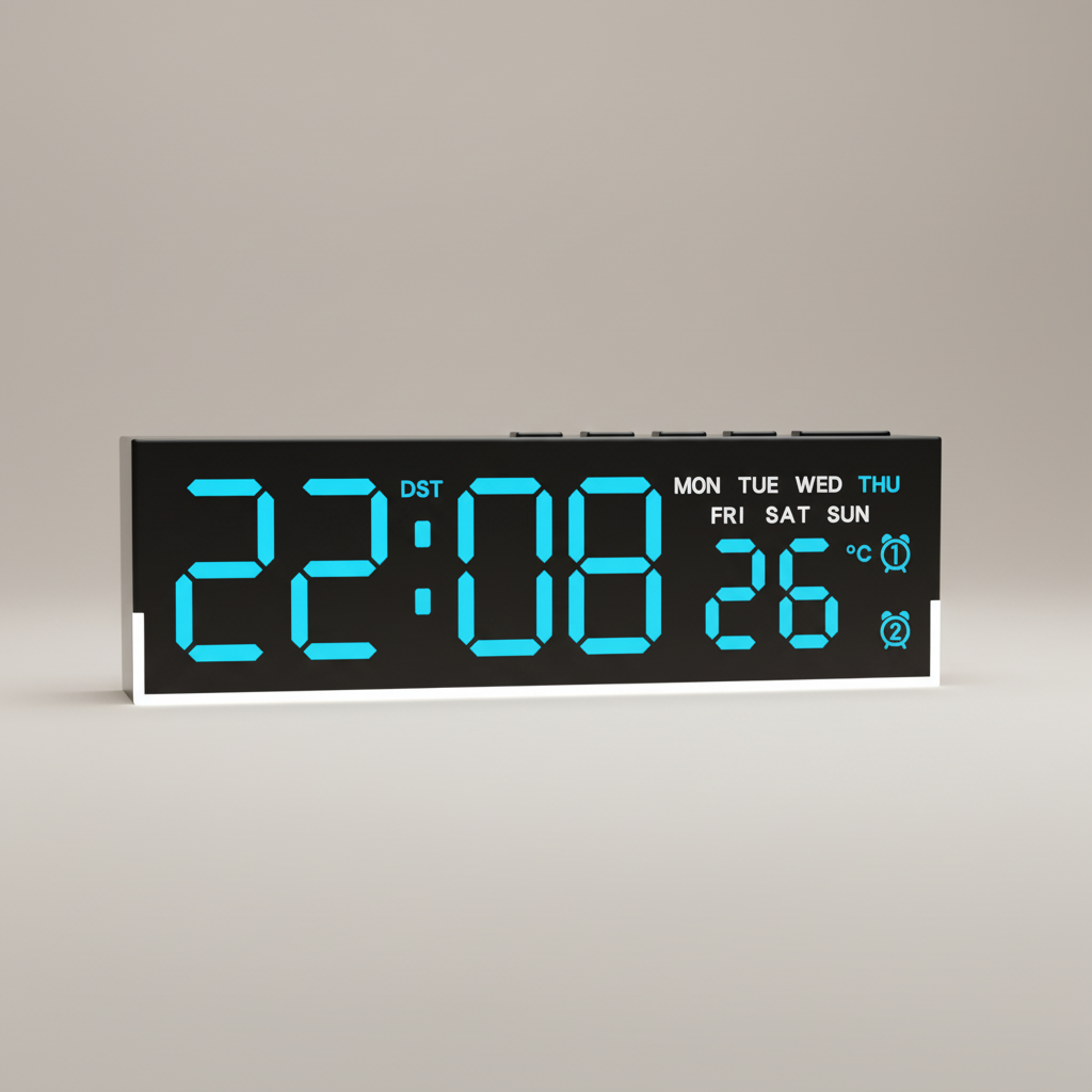 Nordspur | LumaChrono USB Powered Digital Alarm Clock