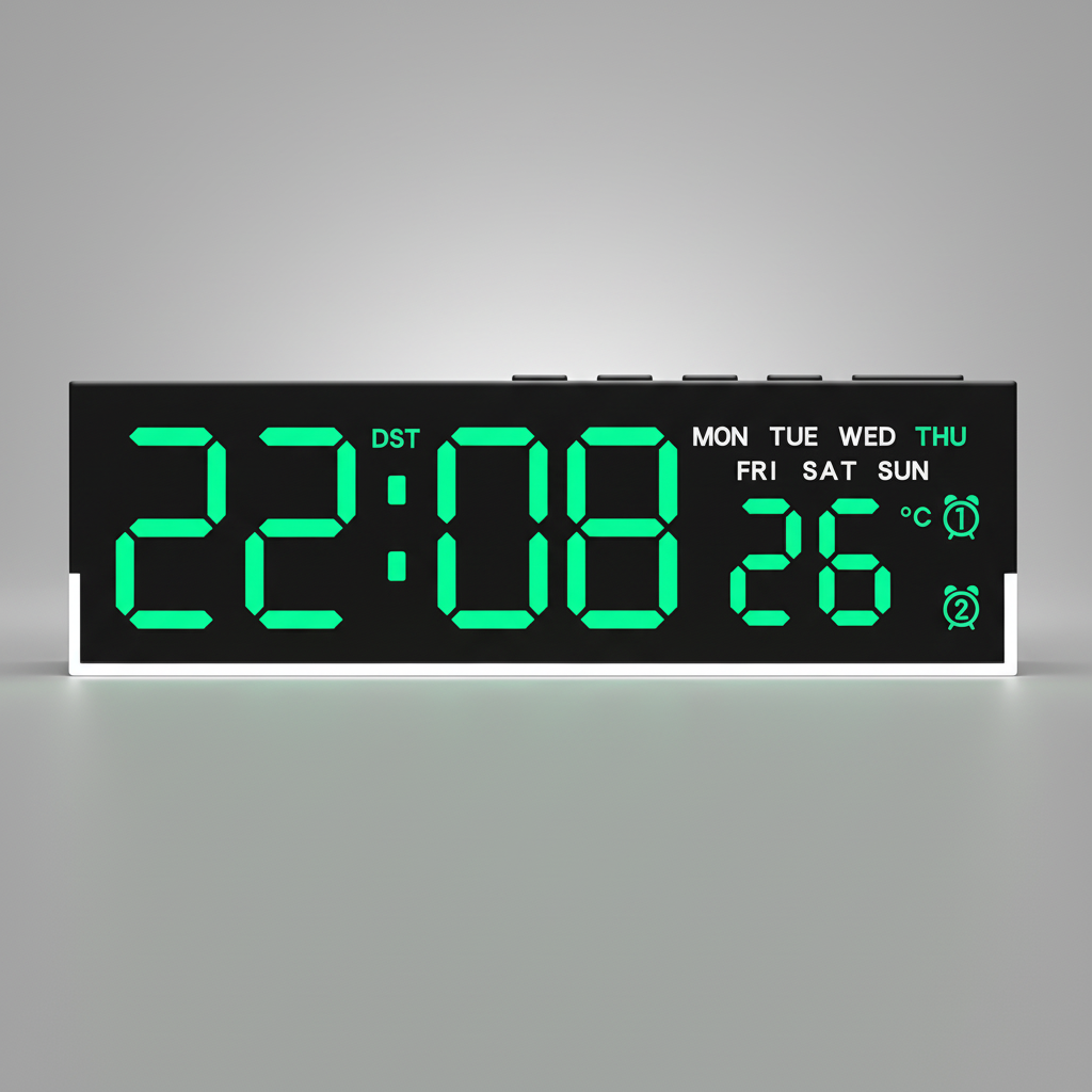 Nordspur | LumaChrono USB Powered Digital Alarm Clock