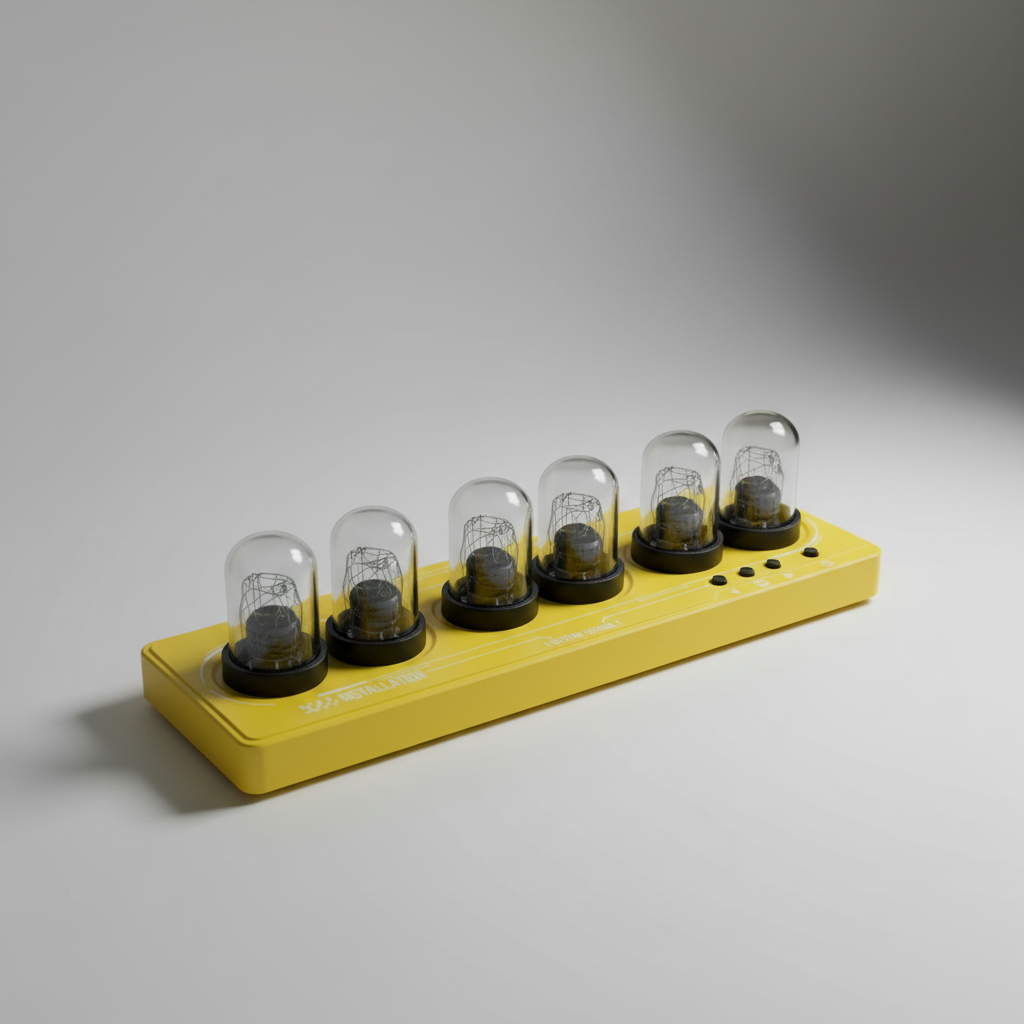 Nordspur | Luminixel Digital Nixie Style Clock