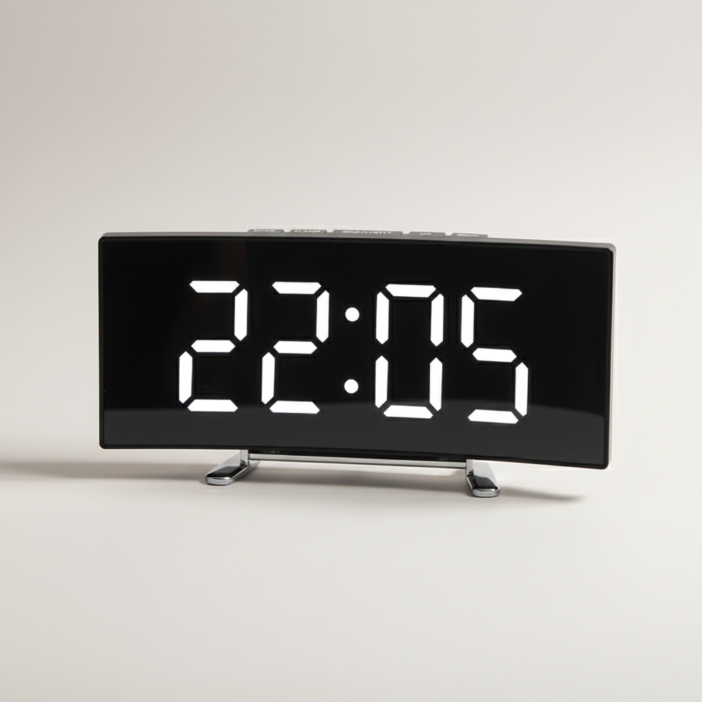 Nordspur | Lumori Mirror Finish LED Clock