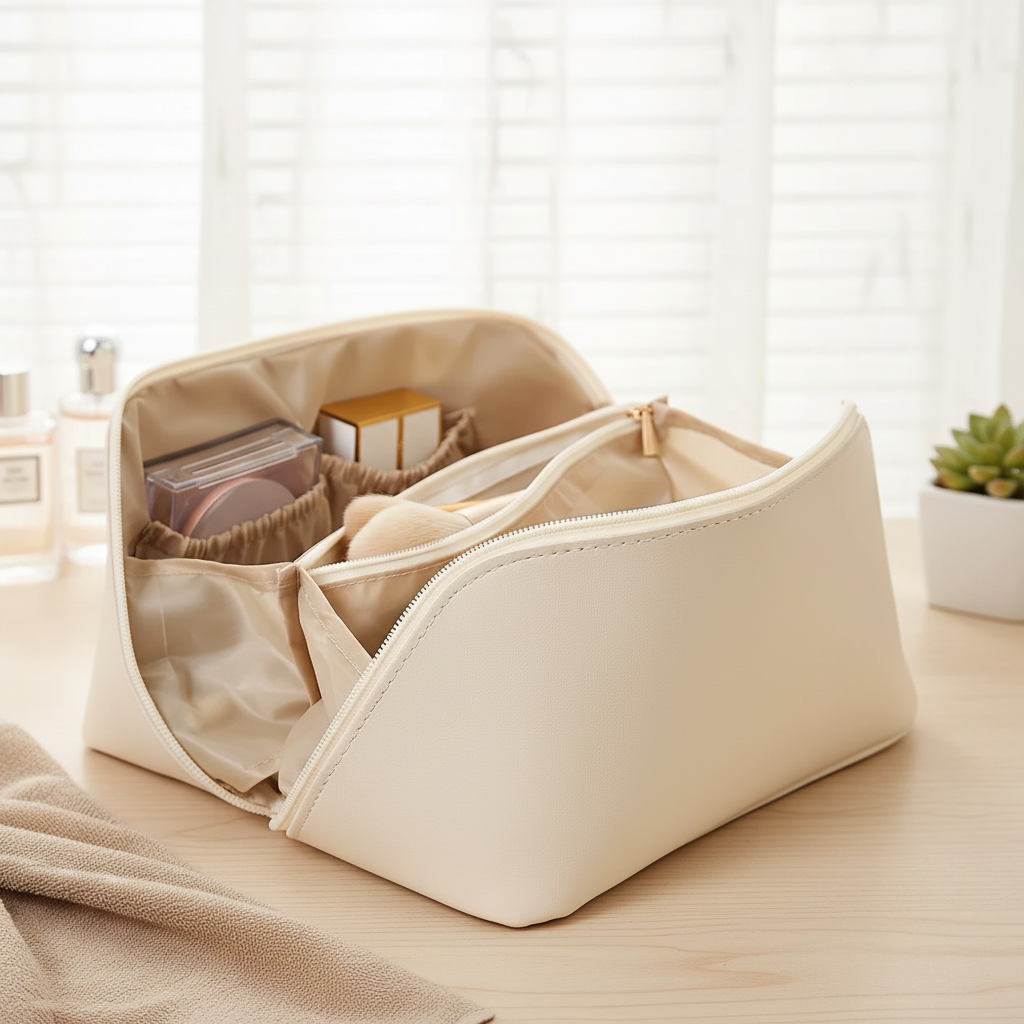Nordspur | Luxelette Zip Top Travel Makeup Bag
