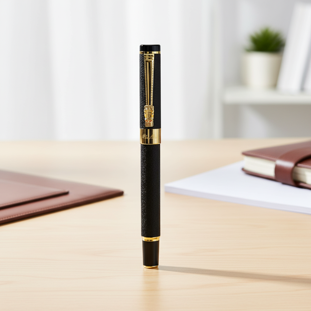 Nordspur | LuxoraPen Compact Metal Capped Fountain Pen 5 Pieces