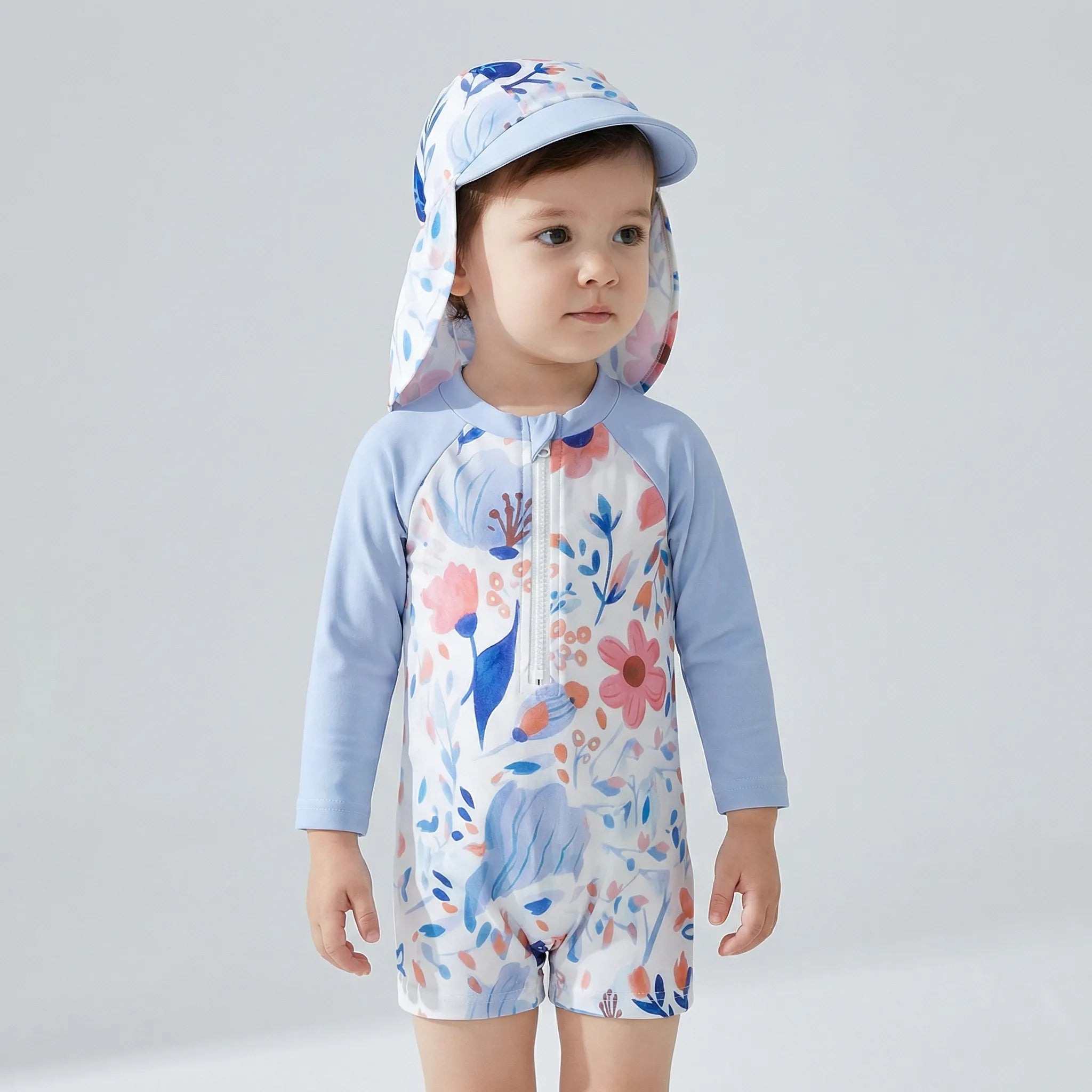 Nordspur | Maribelle Long Sleeve Toddler Swimsuit