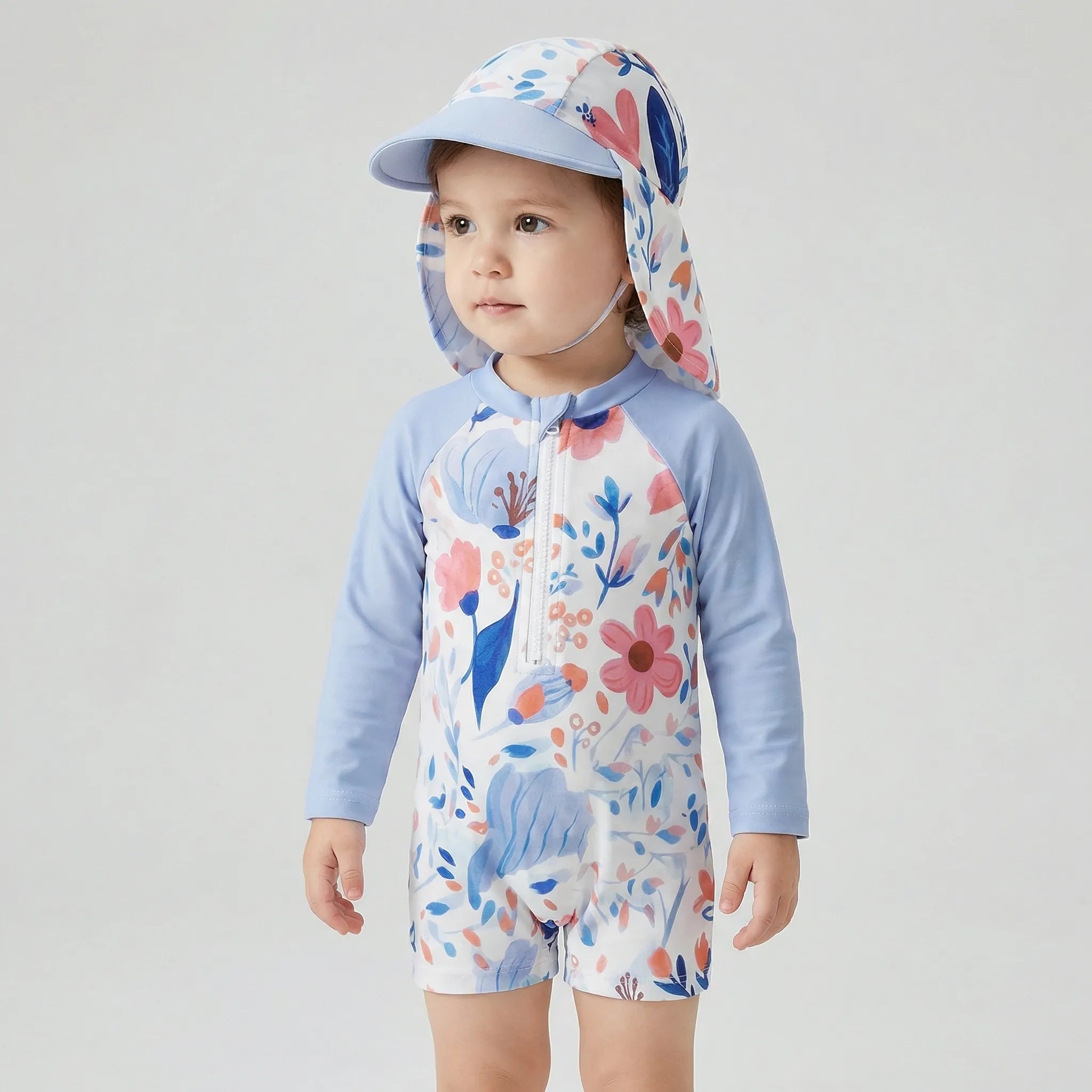 Nordspur | Maribelle Long Sleeve Toddler Swimsuit