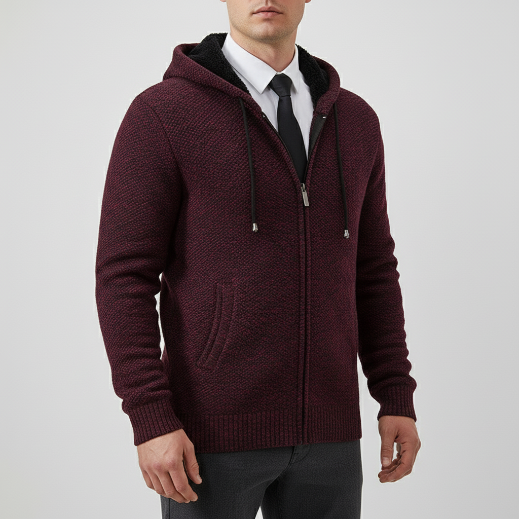 Nordspur | Men Casual Zip Cardigan