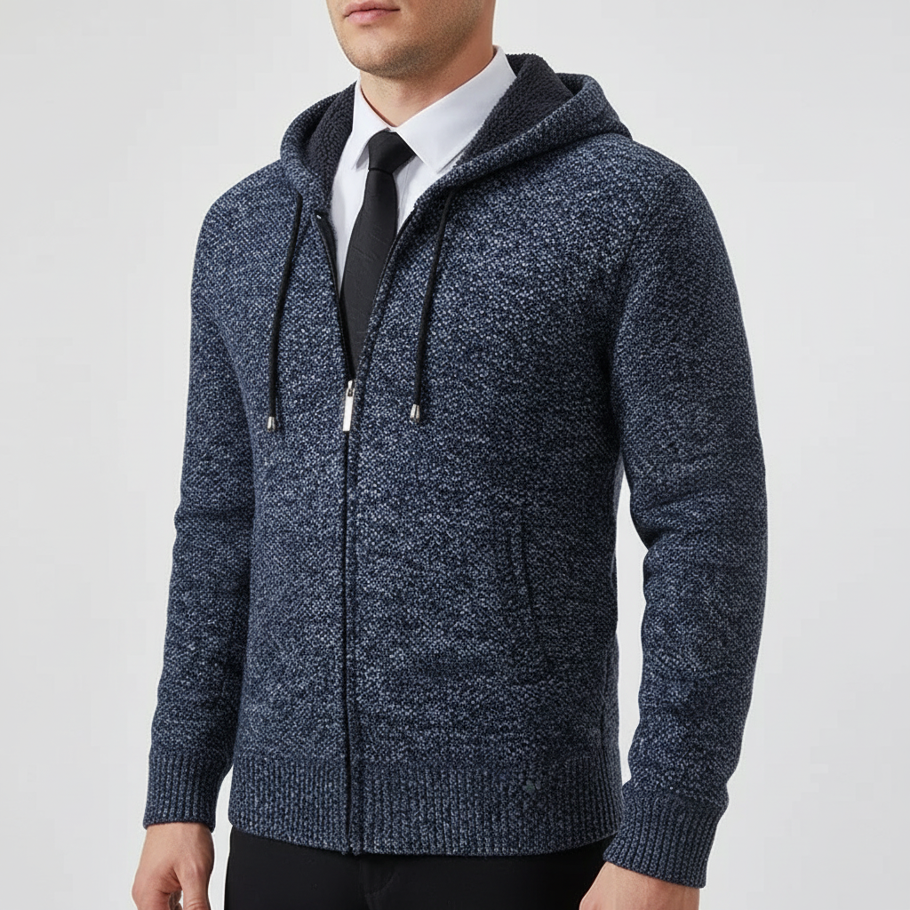 Nordspur | Men Casual Zip Cardigan