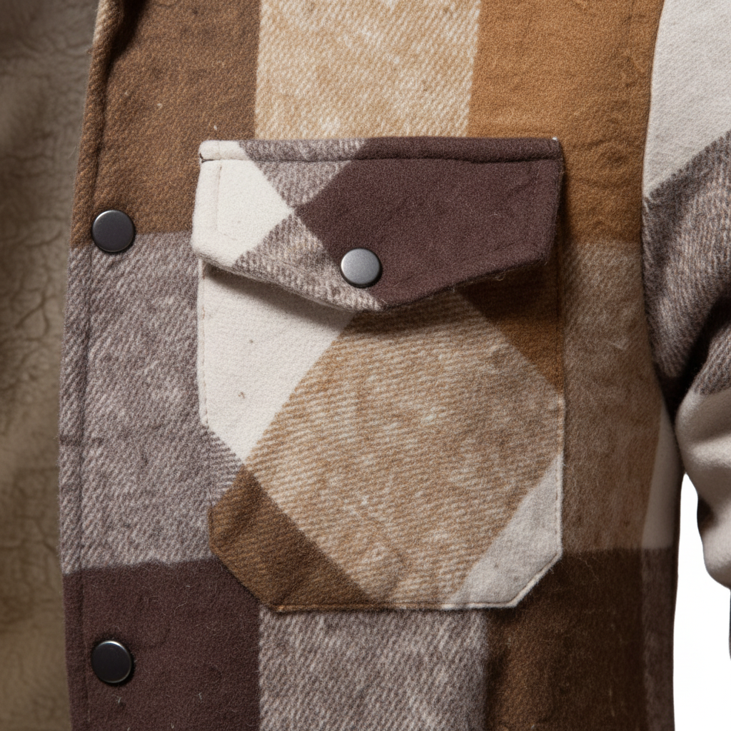 Nordspur | Men S Plaid Shirt Jacket