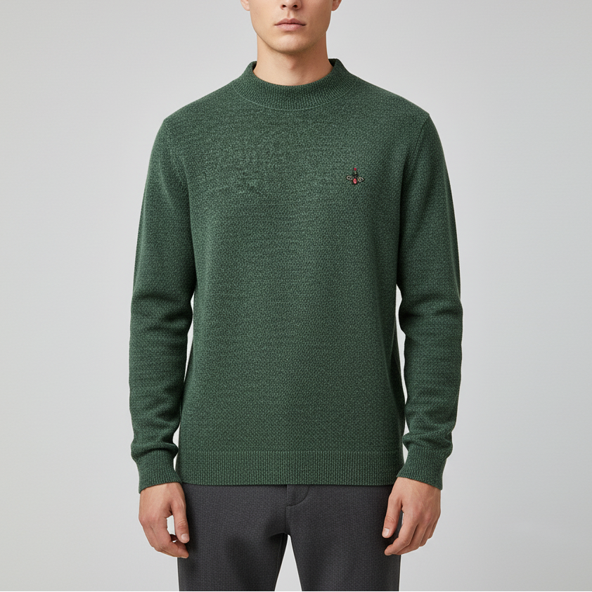 Nordspur | Men's Ribbed Collar Sweater