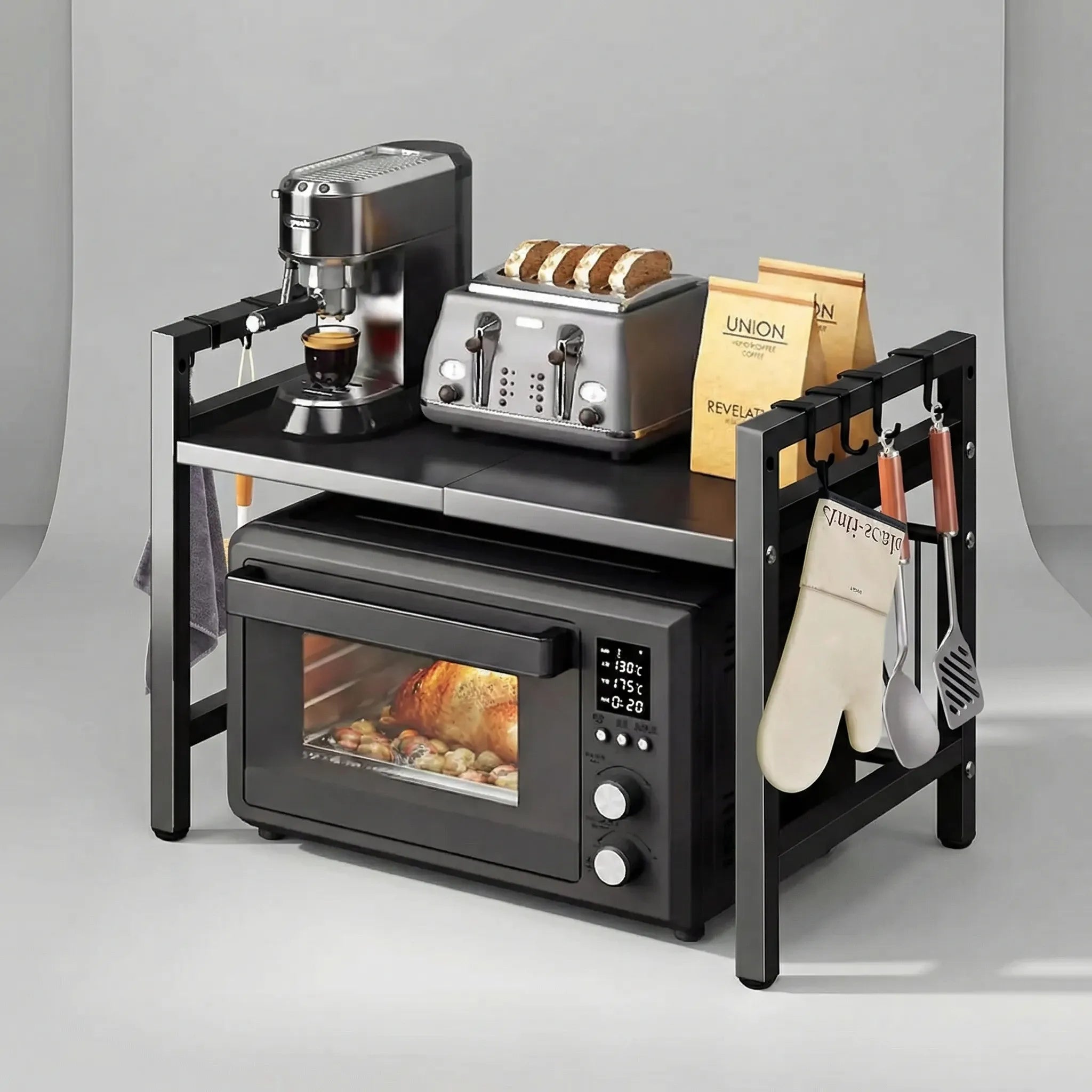 Nordspur | Microlane Expandable Microwave Shelf