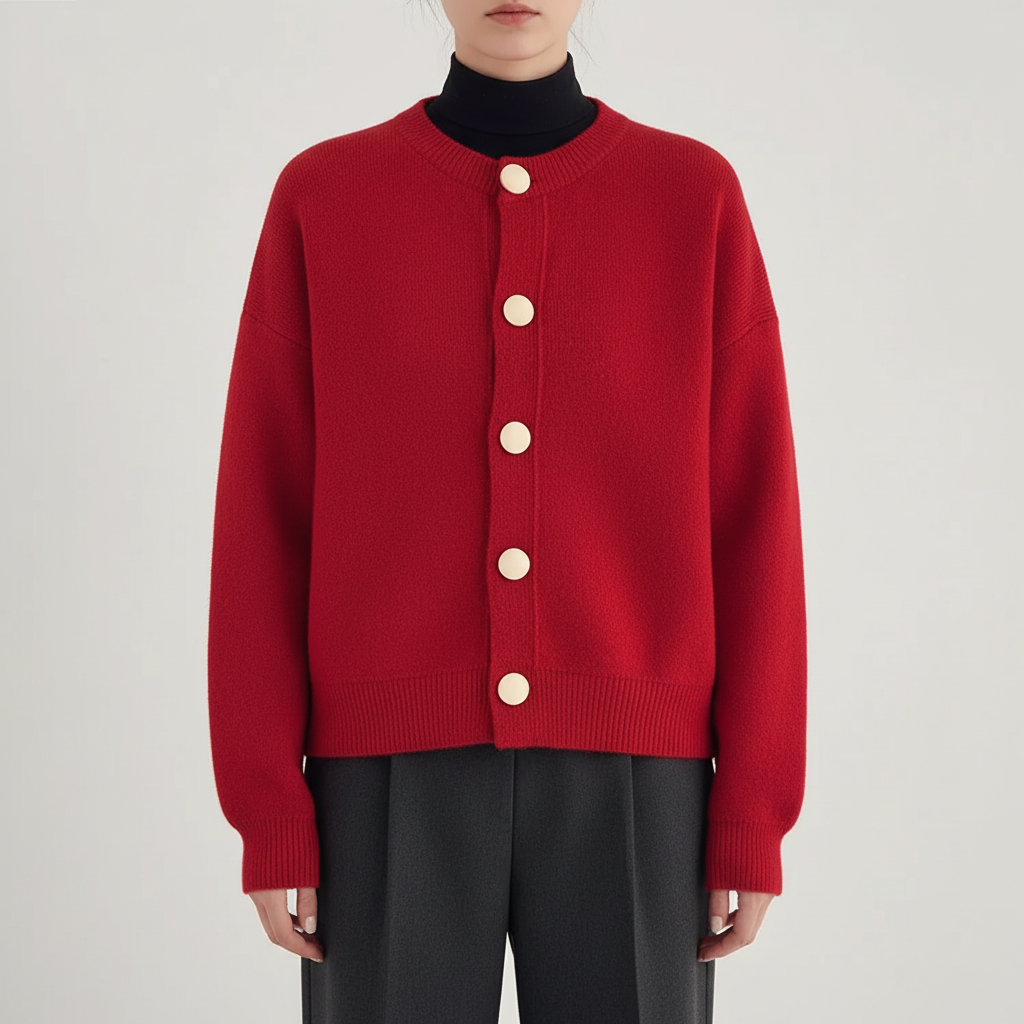 Nordspur | O Neck Knitted Cardigan