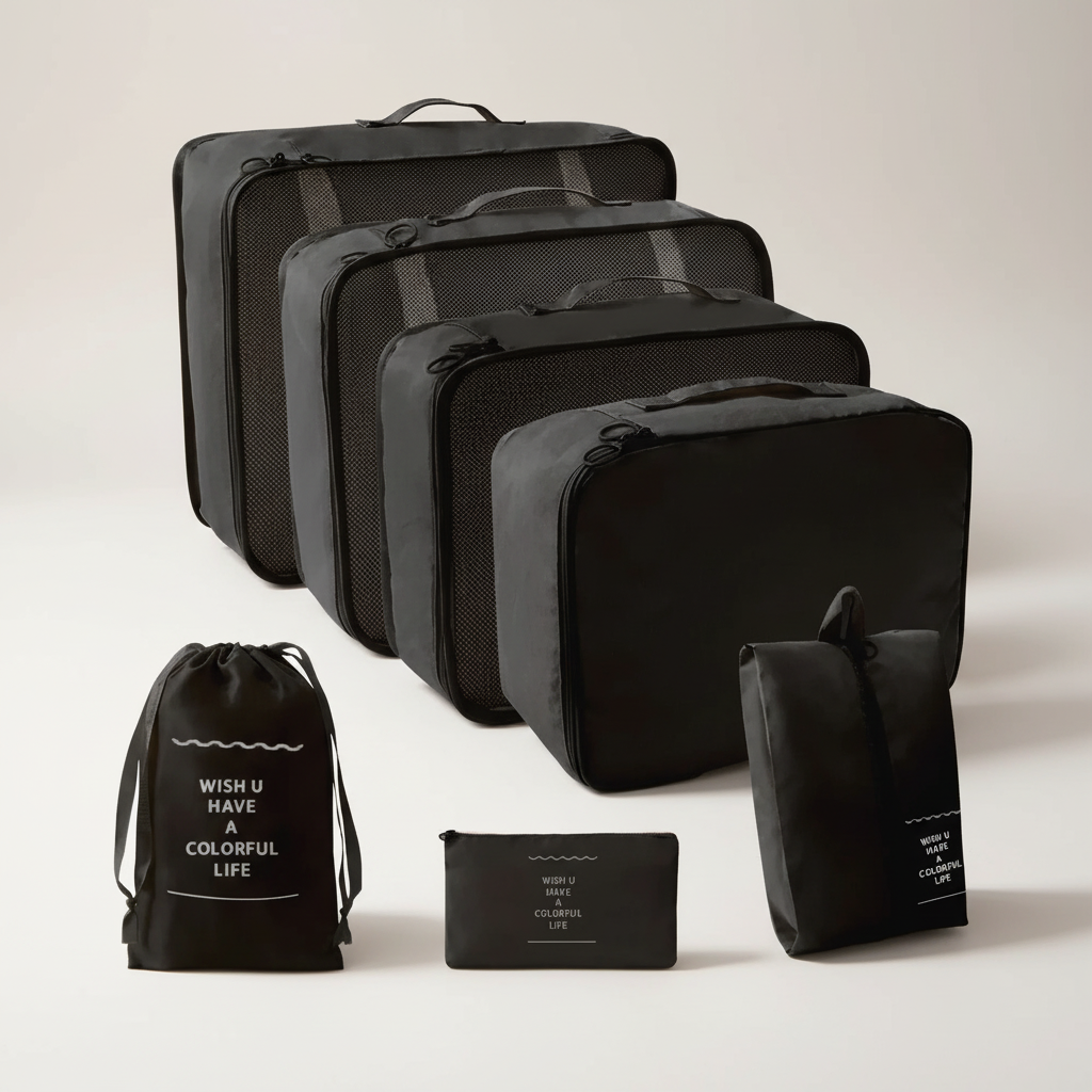 Nordspur | Packlior Seven Piece Packing Cube Set