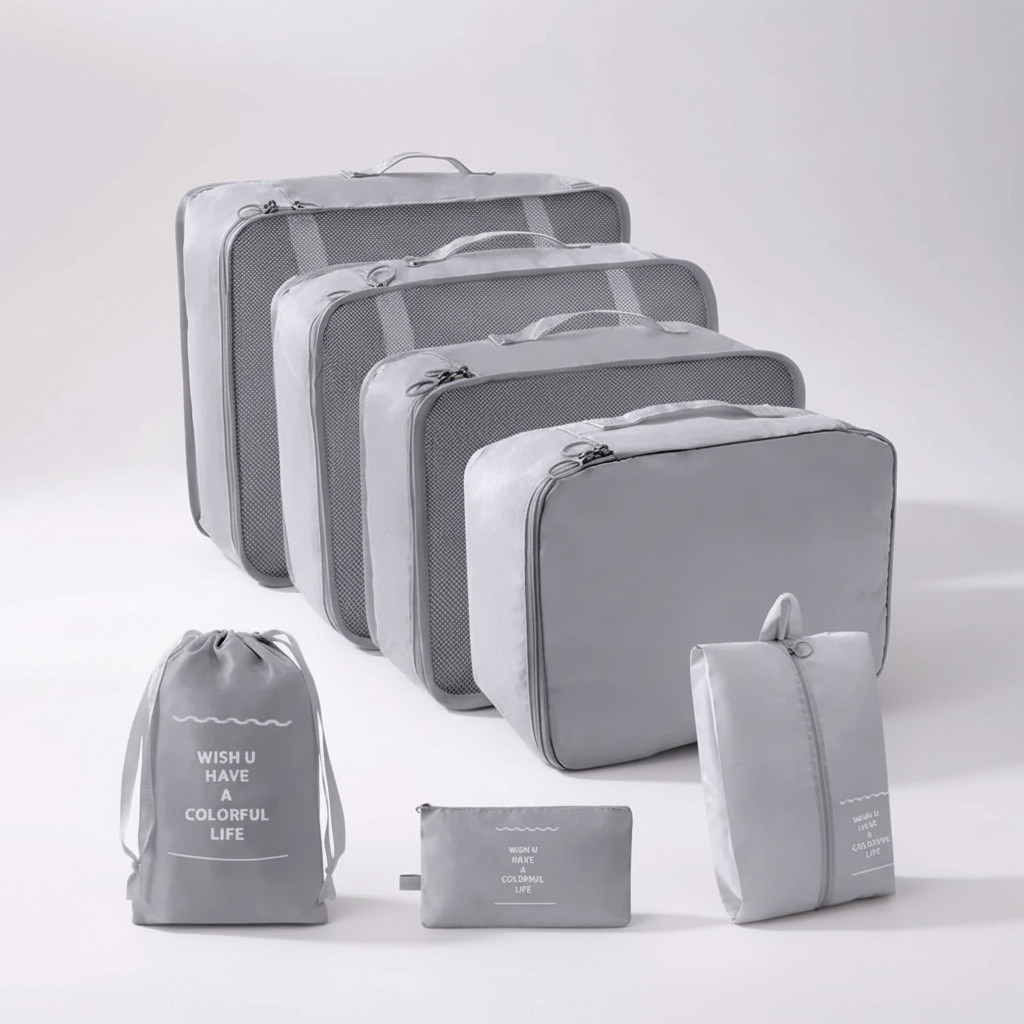 Nordspur | Packlior Seven Piece Packing Cube Set