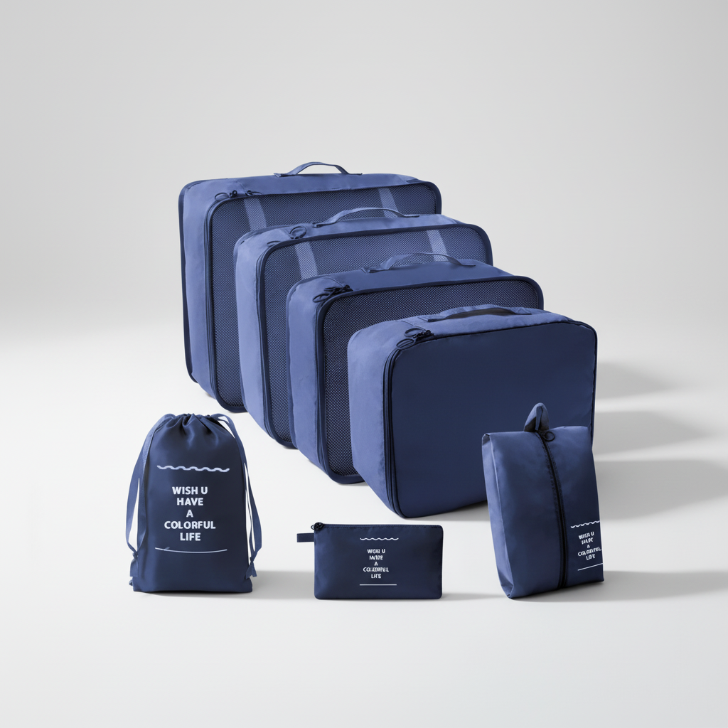 Nordspur | Packlior Seven Piece Packing Cube Set
