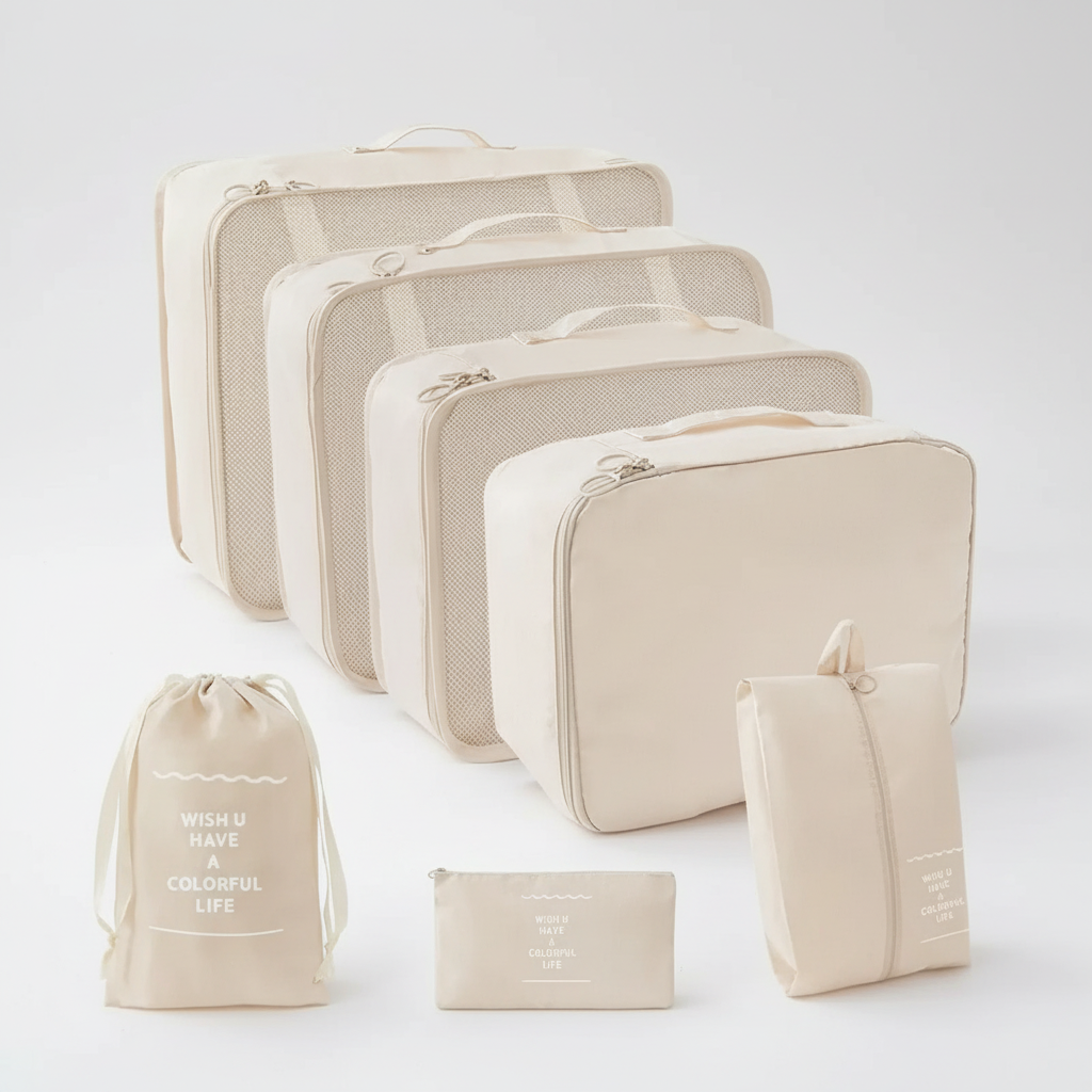 Nordspur | Packoria Seven Piece Packing Cube Set