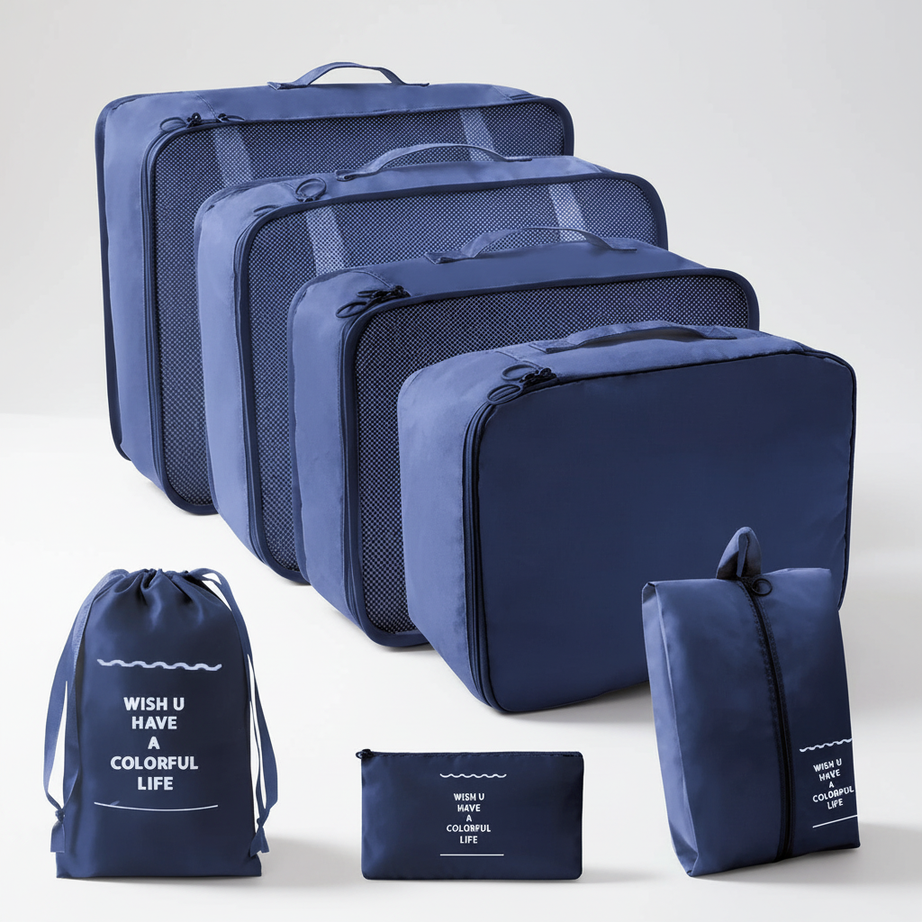 Nordspur | Packoria Seven Piece Packing Cube Set