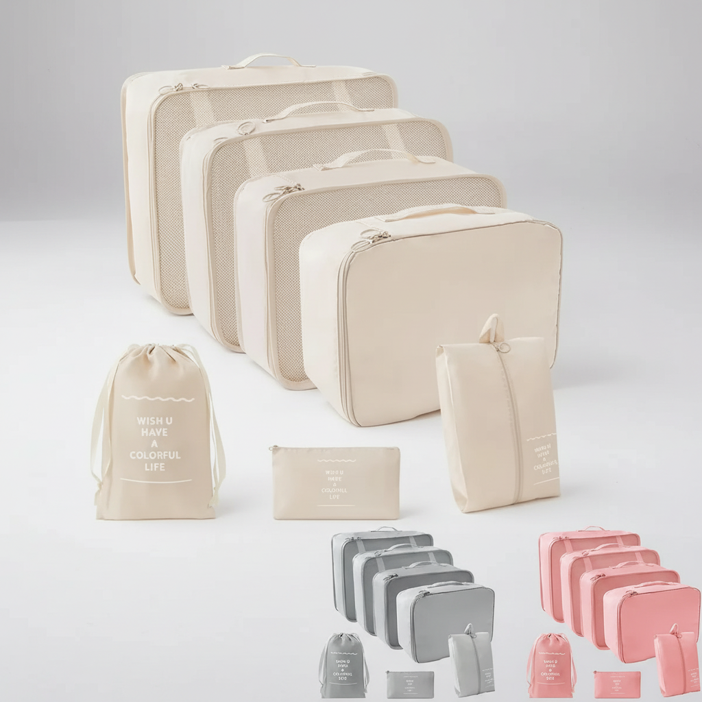 Nordspur | Packoria Seven Piece Packing Cube Set